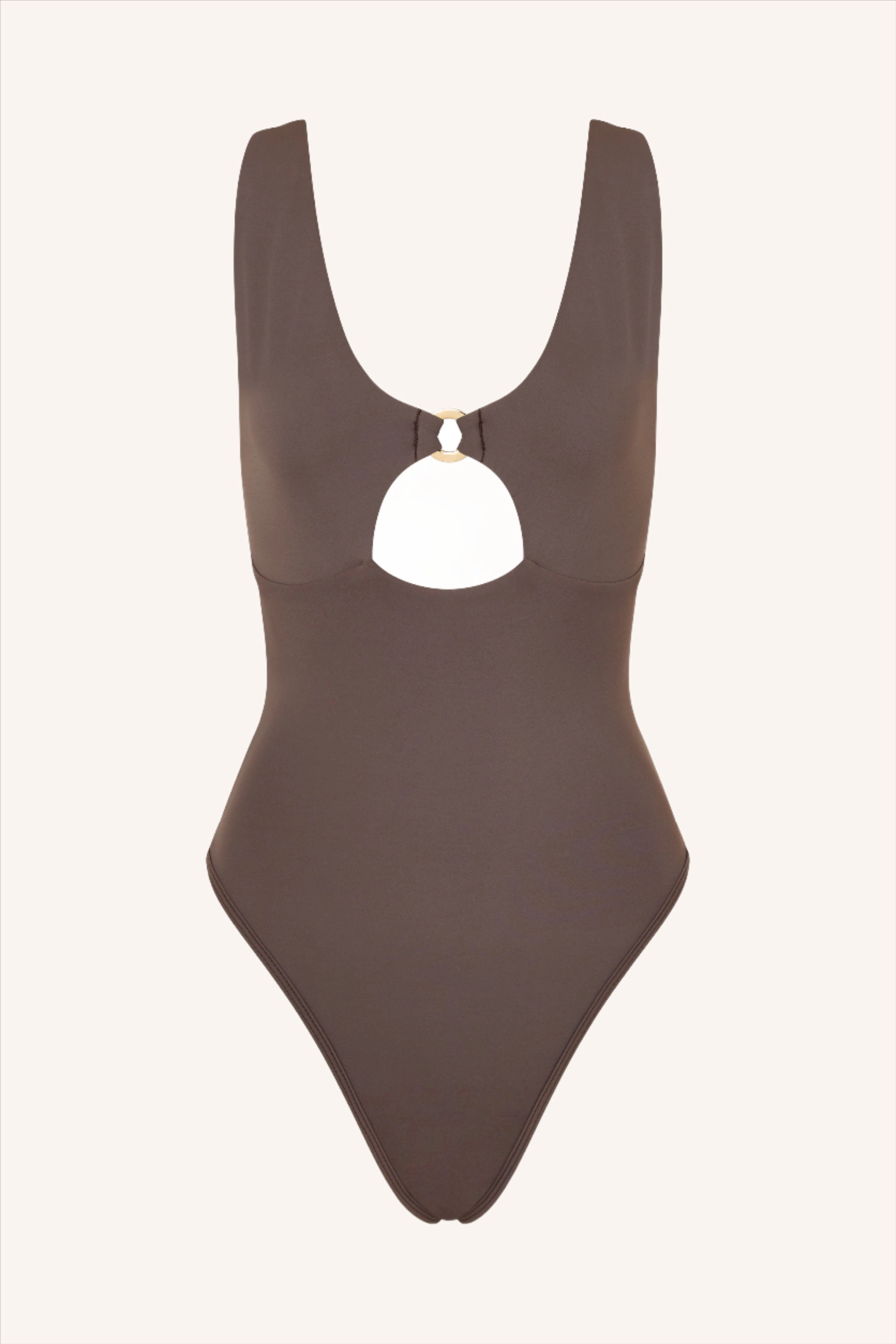 One Piece Cutout Emerald