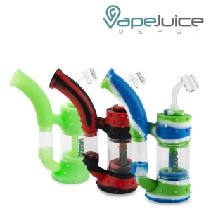 Ooze Stack Pipe Silicone Bubbler