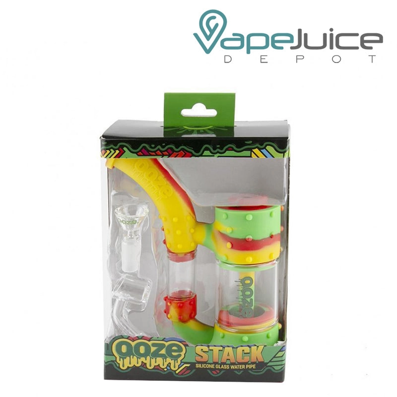 Ooze Stack Pipe Silicone Bubbler