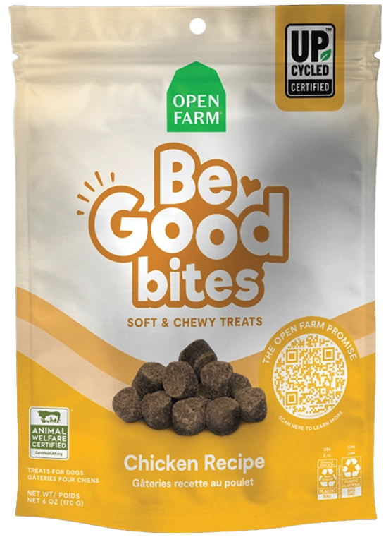 Open Farm Be Good Bites Chicken Dog Treats
