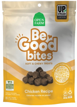 Open Farm Be Good Bites Chicken Dog Treats