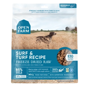 Open Farm Grain Free Surf & Turf Recipe Freeze Dried Raw Dog Food