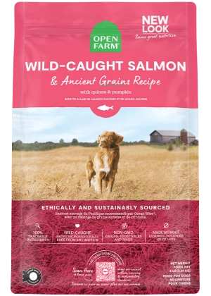 Open Farm Wild Caught Salmon & Ancient Grains Dry Dog Food