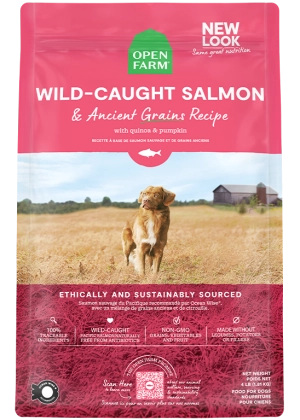 Open Farm Wild Caught Salmon & Ancient Grains Dry Dog Food