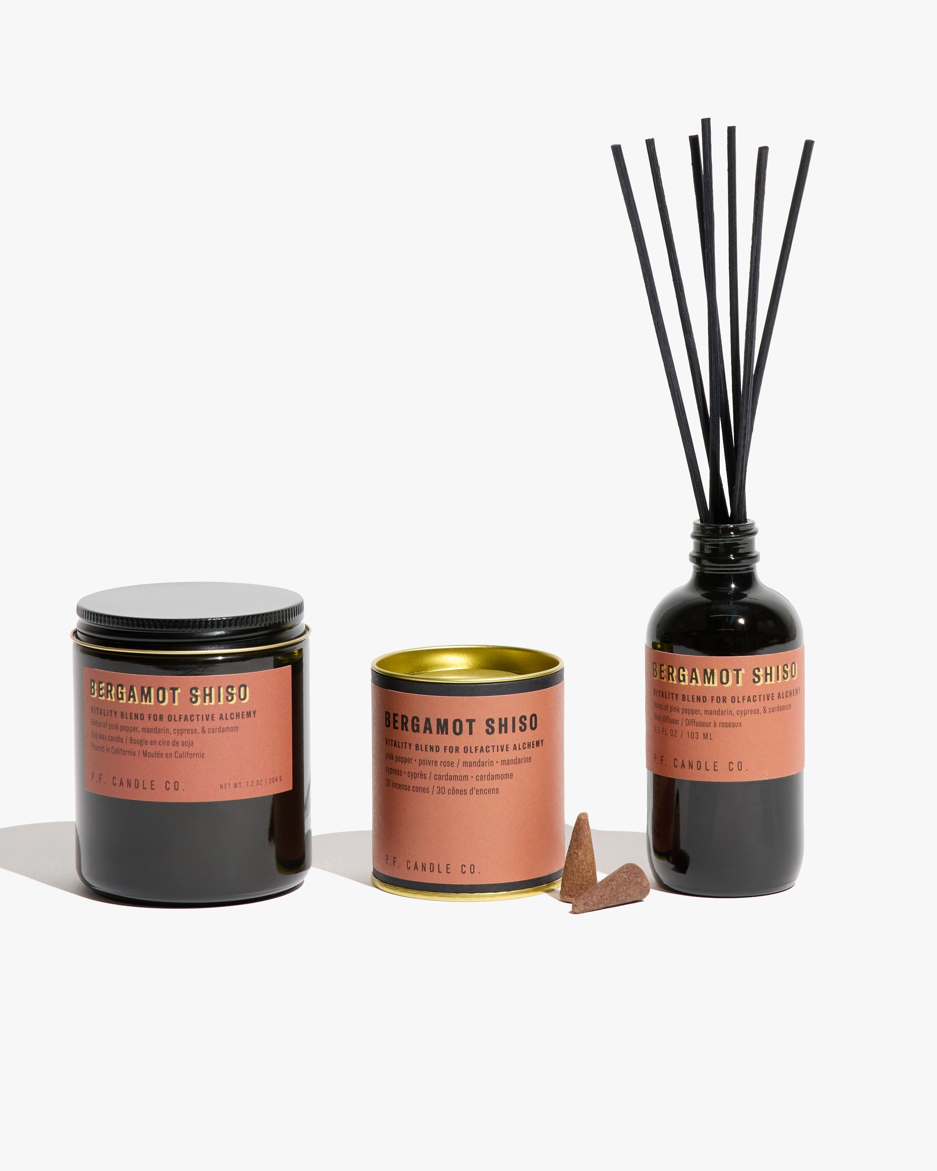 P.F. Candle Co. 7.2oz Alchemy Standard Jar Candle - Bergamot Shiso