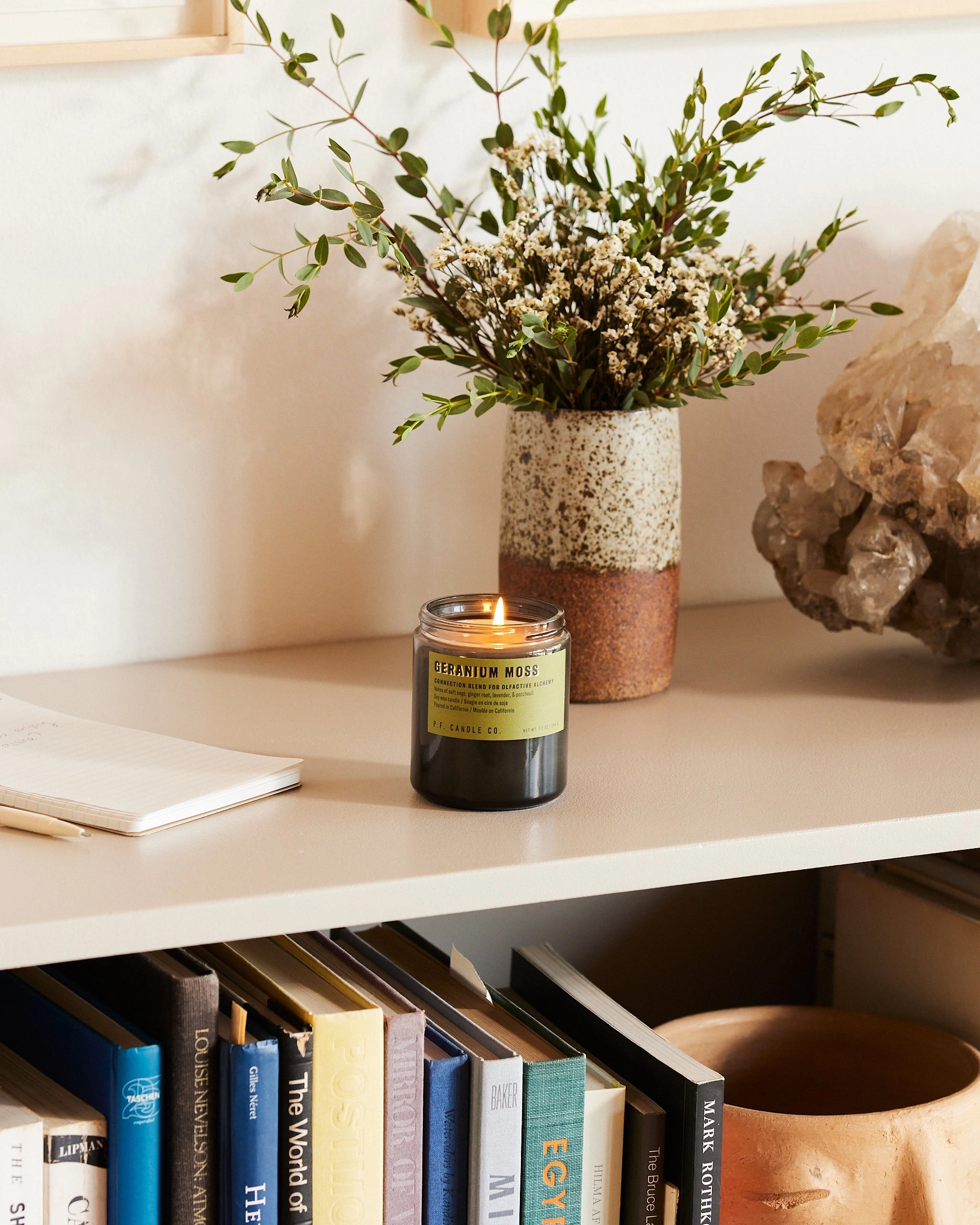 P.F. Candle Co. 7.2oz Alchemy Standard Jar Candle - Geranium Moss