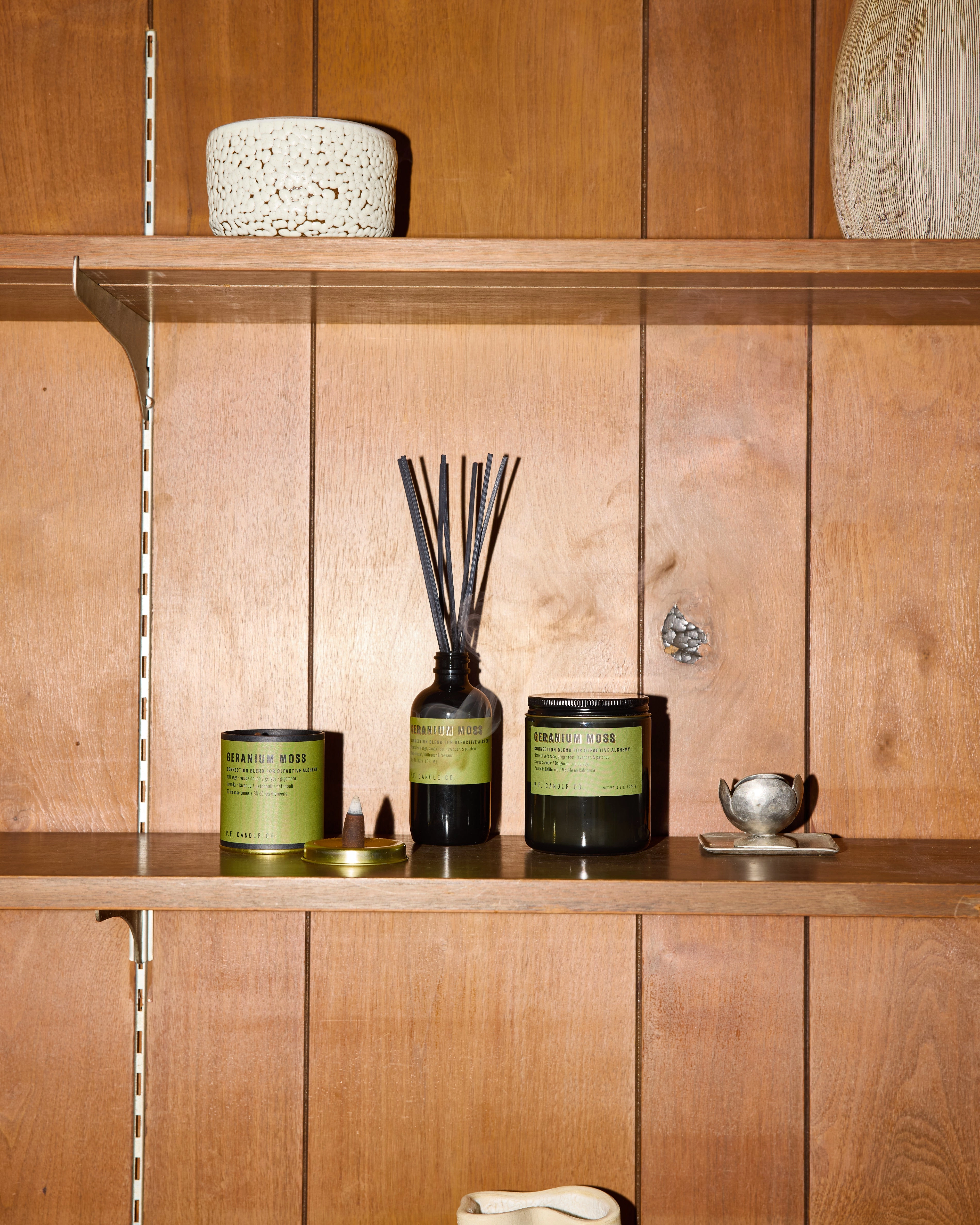 P.F. Candle Co. 7.2oz Alchemy Standard Jar Candle - Geranium Moss