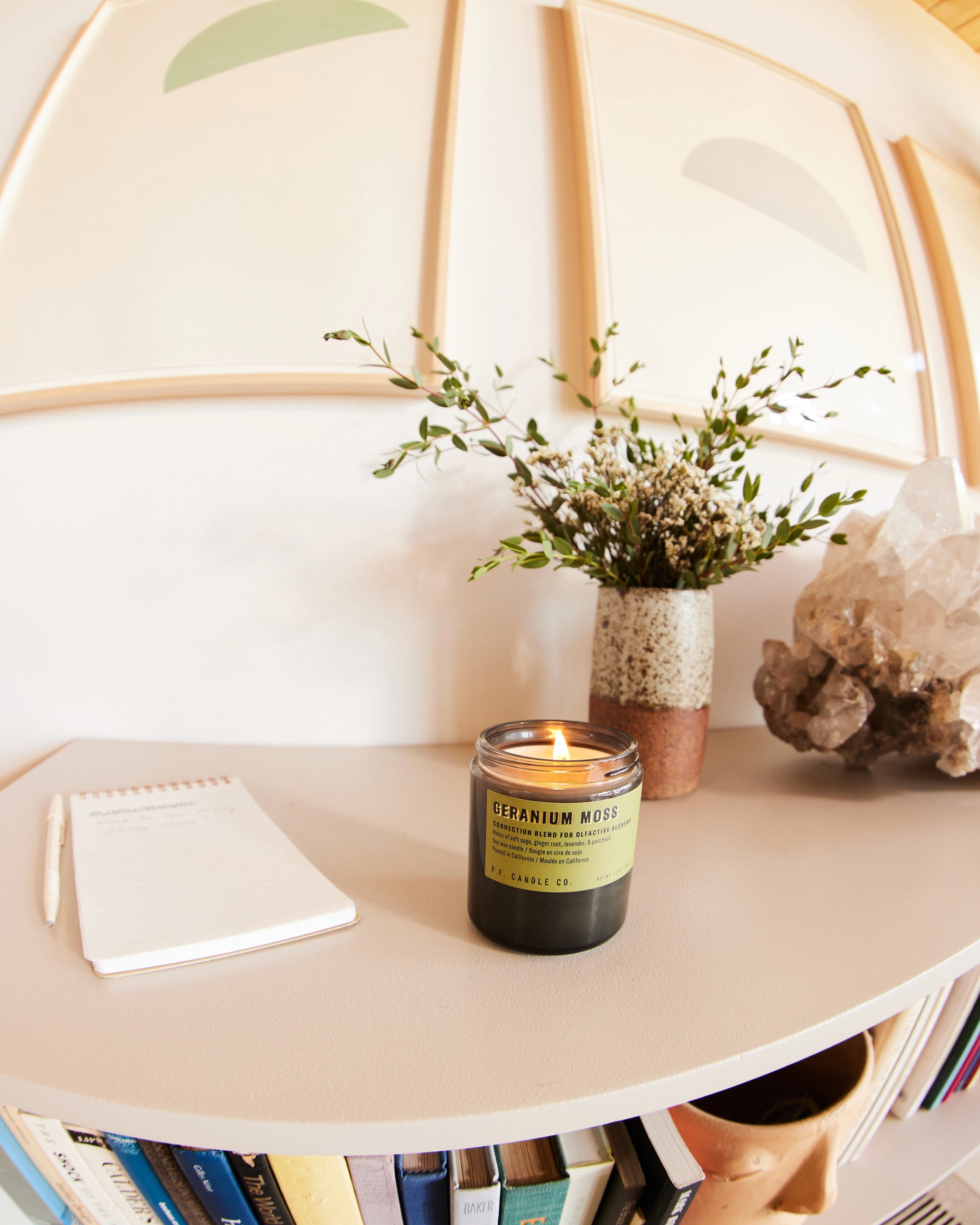 P.F. Candle Co. 7.2oz Alchemy Standard Jar Candle - Geranium Moss