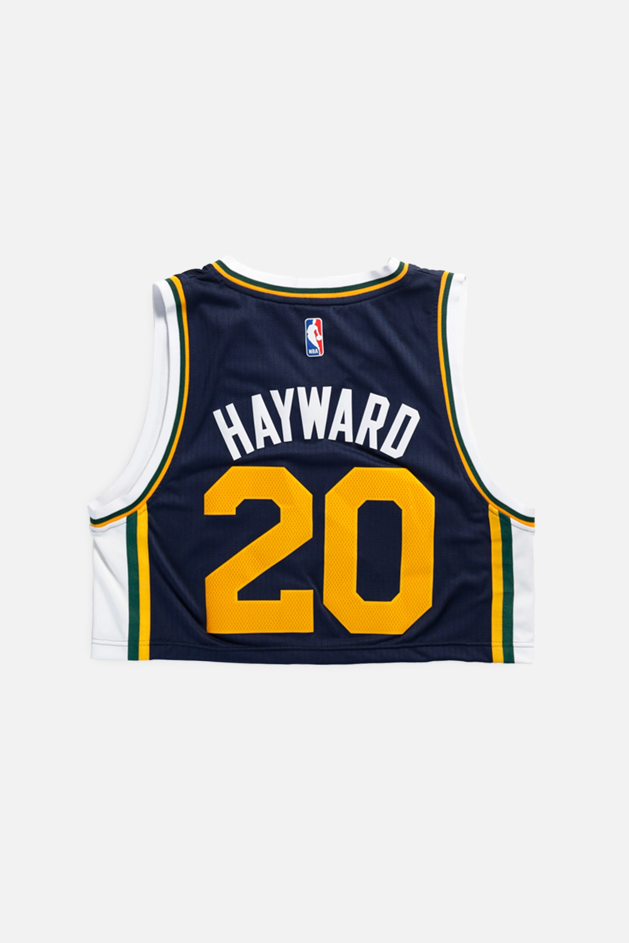 Rework Utah Jazz NBA Crop Jersey - L