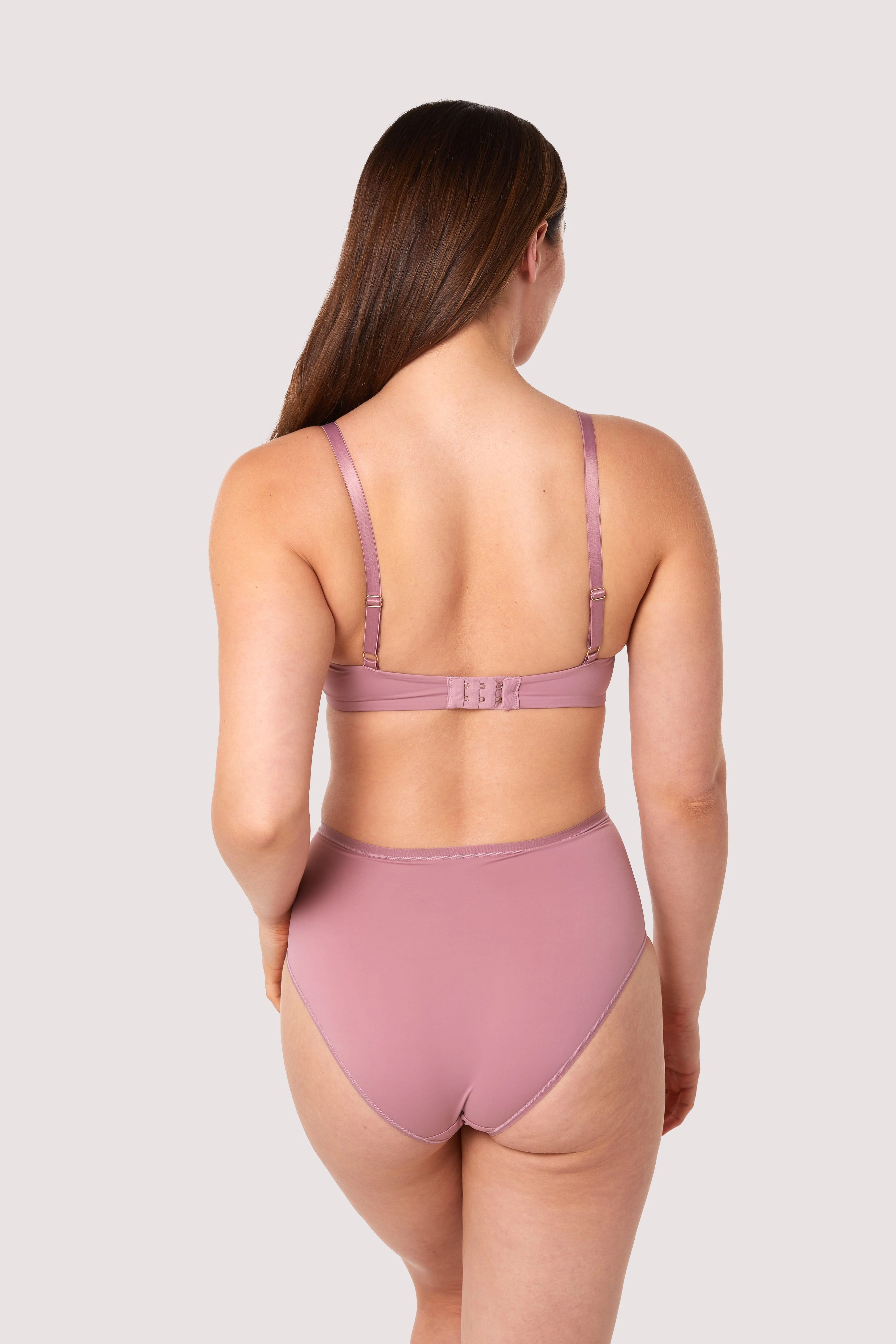 Second Skin Rose Recycled Highwaist Brief