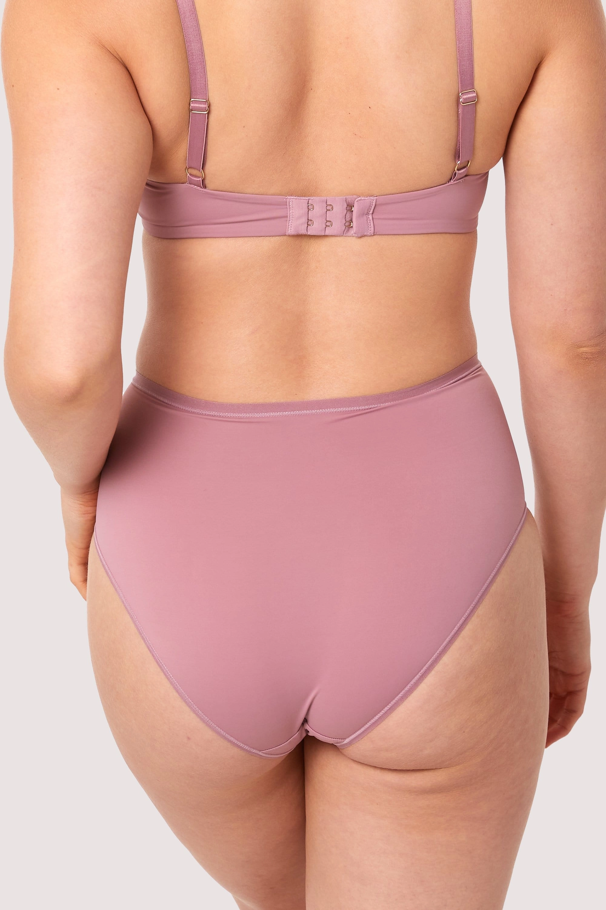 Second Skin Rose Recycled Highwaist Brief