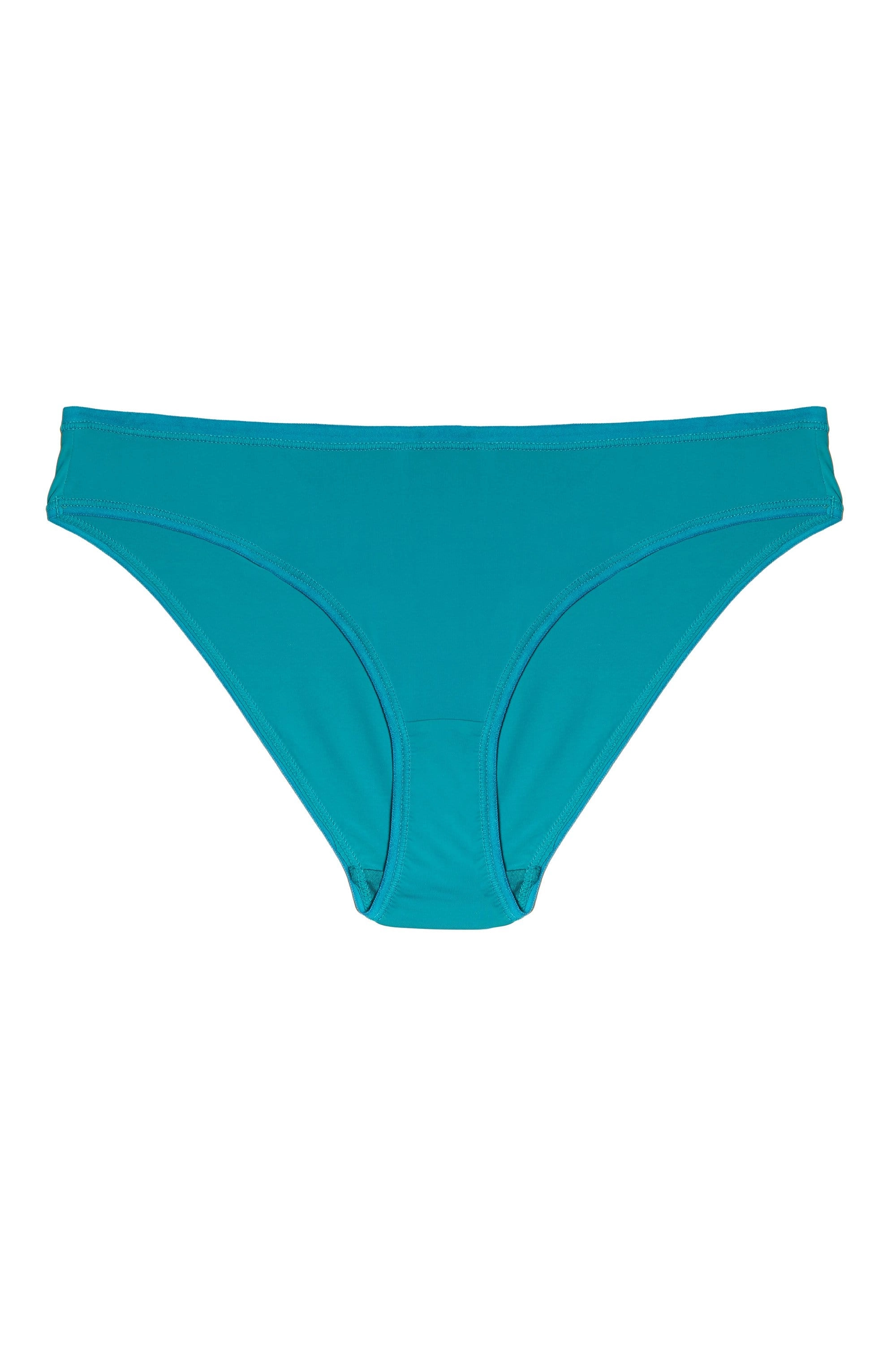 Second Skin Teal Recycled Brief