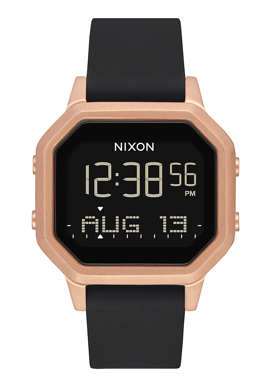 Siren Stainless Steel - Rose Gold / Black