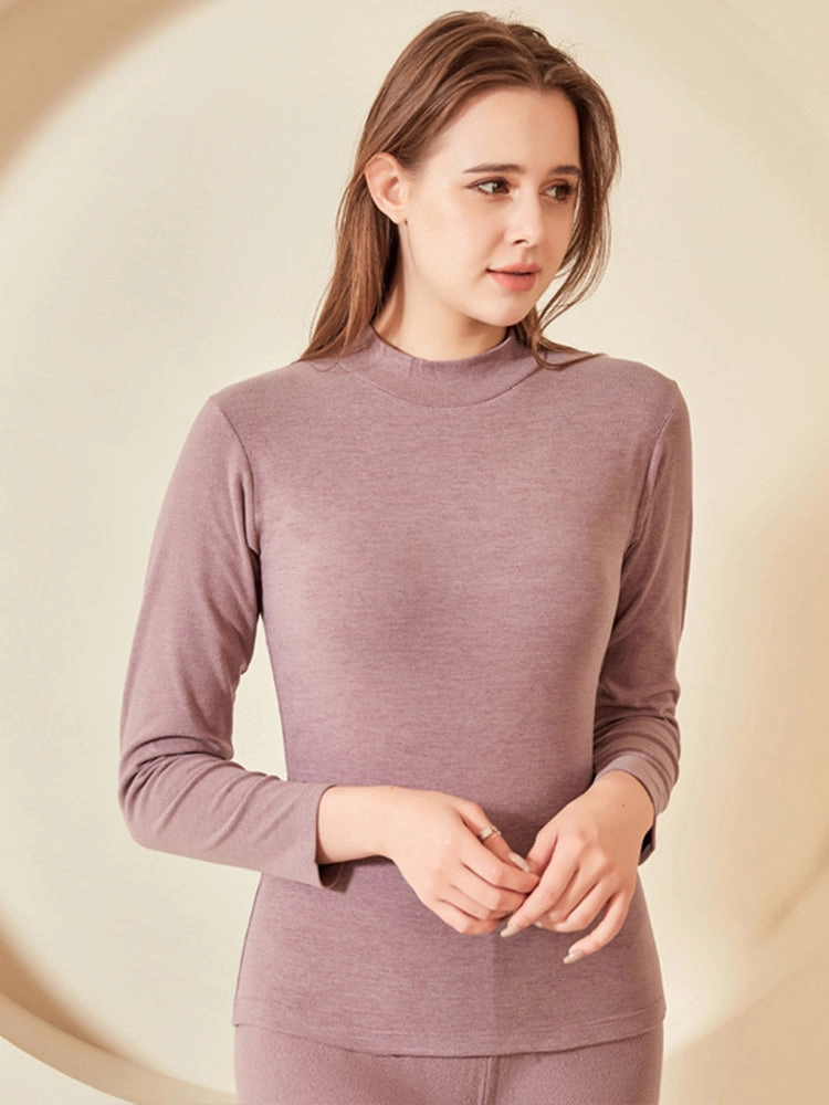 Soft Mid-Low Neck Stretch Couple Base Thermal Sets