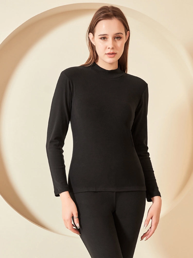Soft Mid-Low Neck Stretch Couple Base Thermal Sets