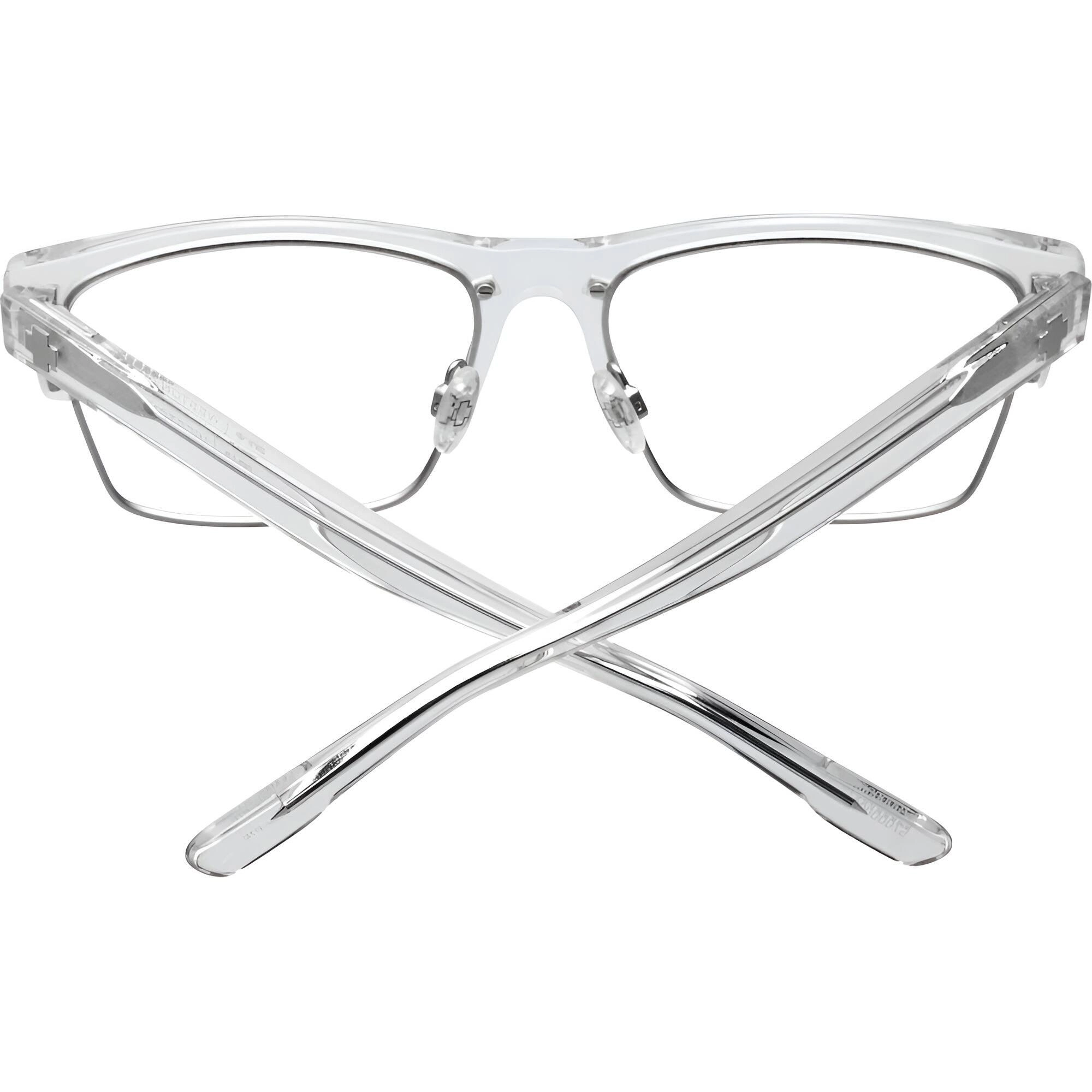 Spy Men's Eyeglasses - Crystal Matt Silver Frame | SPY WESTON 5050 CRYSTAL MATT SILVER