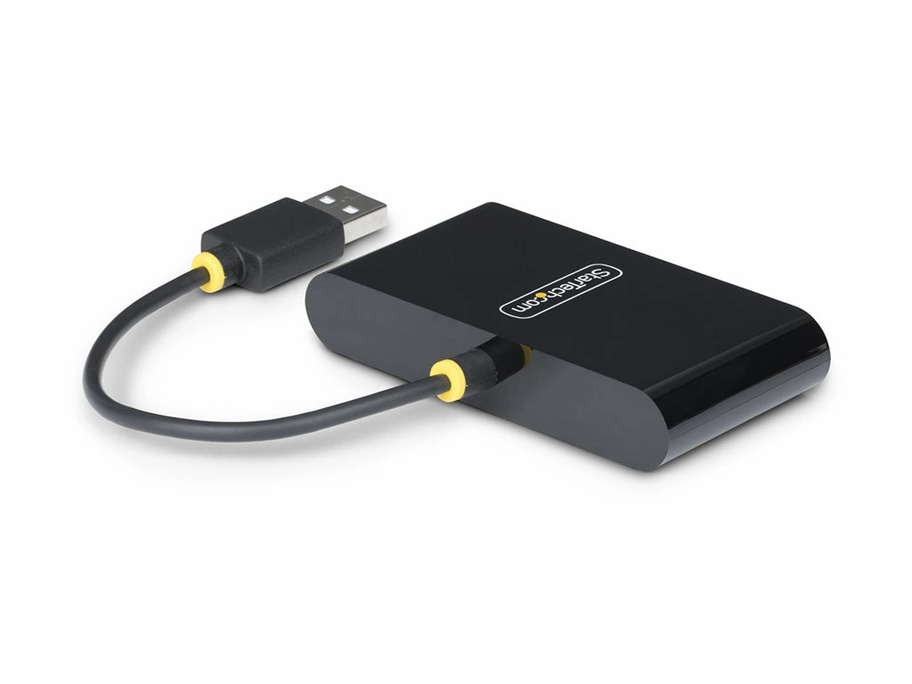 StarTech.com 4-Port USB 2.0 Hub, USB Bus Powered, Small Travel Mini USB Hub, USB 2.0 Splitter, Multi-Port Portable USB Hub, 480Mbps, ST4200MINI2-USB-HUB