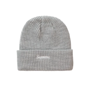Supreme Loose Gauge Beanie Heather Grey