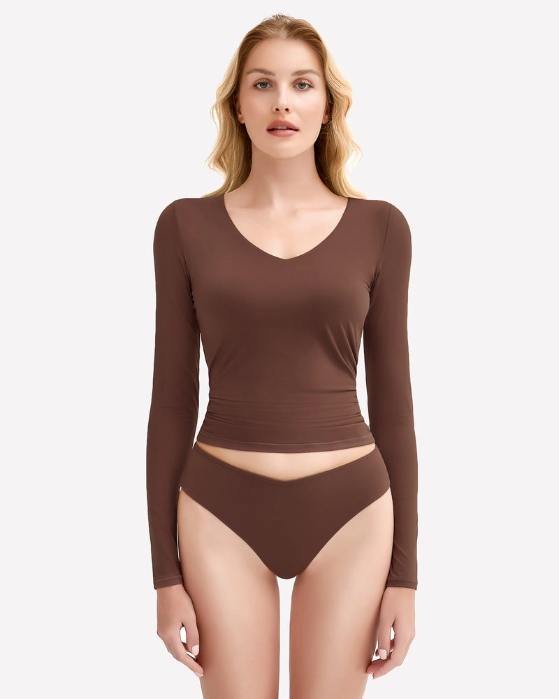 Sweetheart Neck Y2k Top with Panties Sets