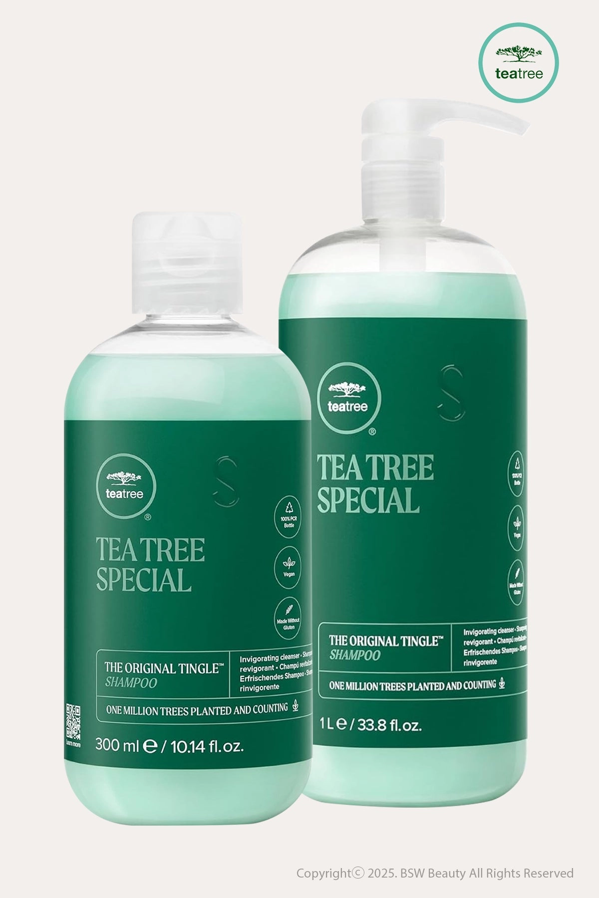 TEA TREE SPECIAL SHAMPOO 10.14oz