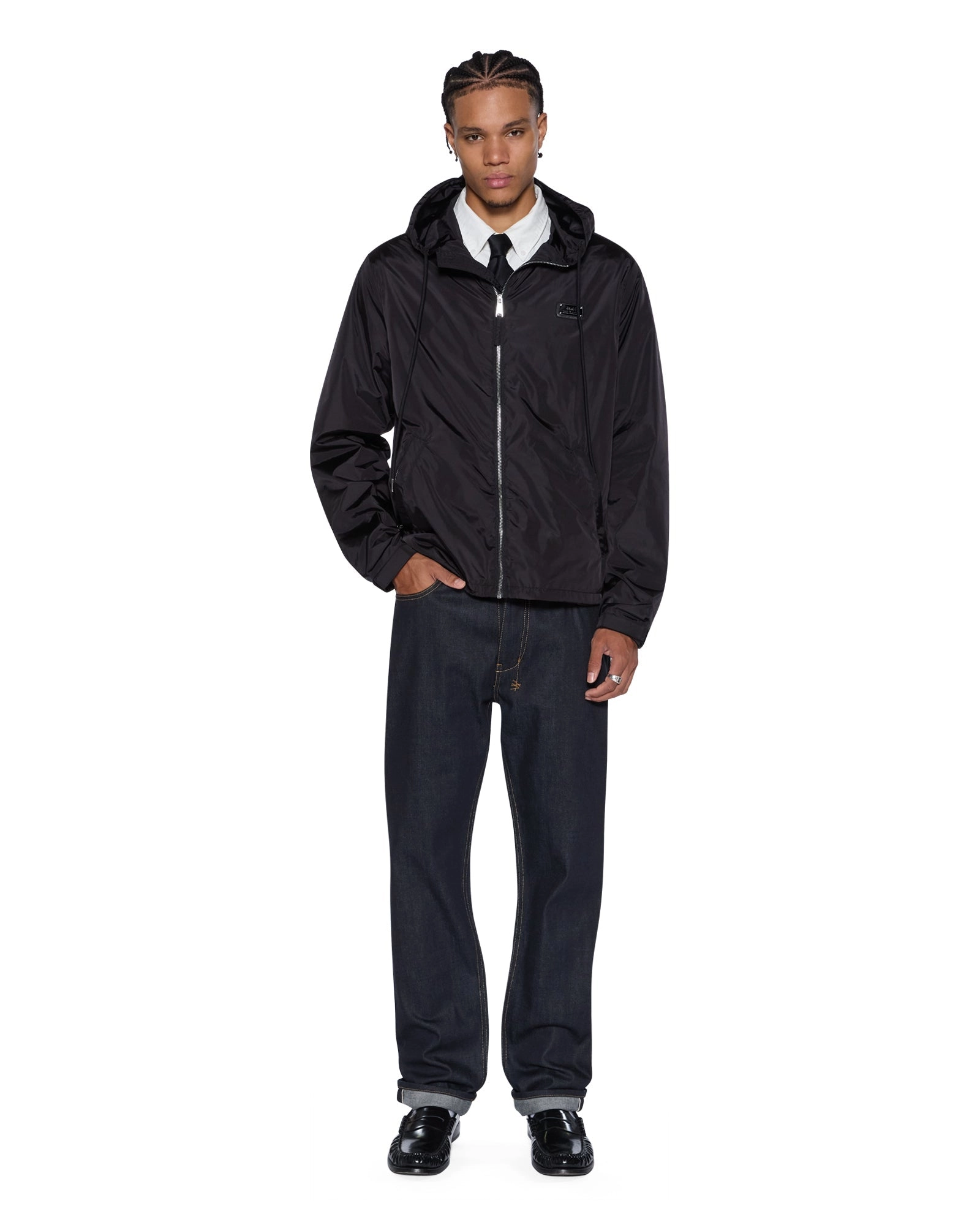 TEK NYLON JACKET BLACK