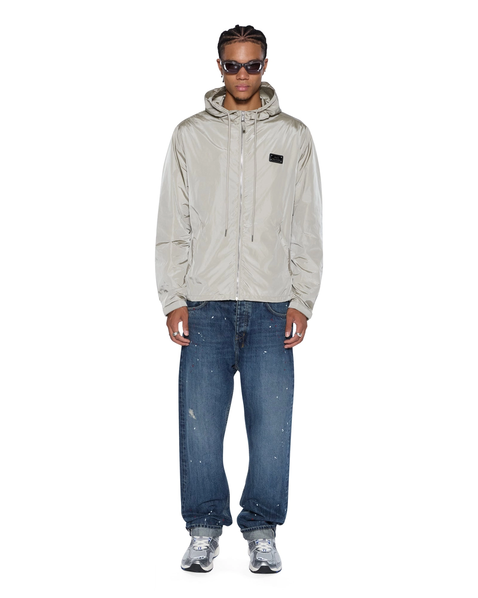 TEK NYLON JACKET STONE