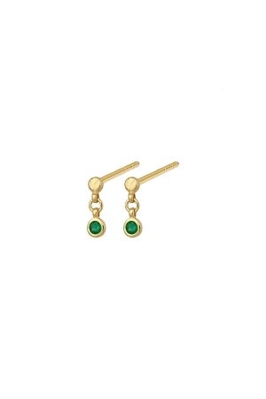 Temple Of The Sun Ceres Earring - Gold