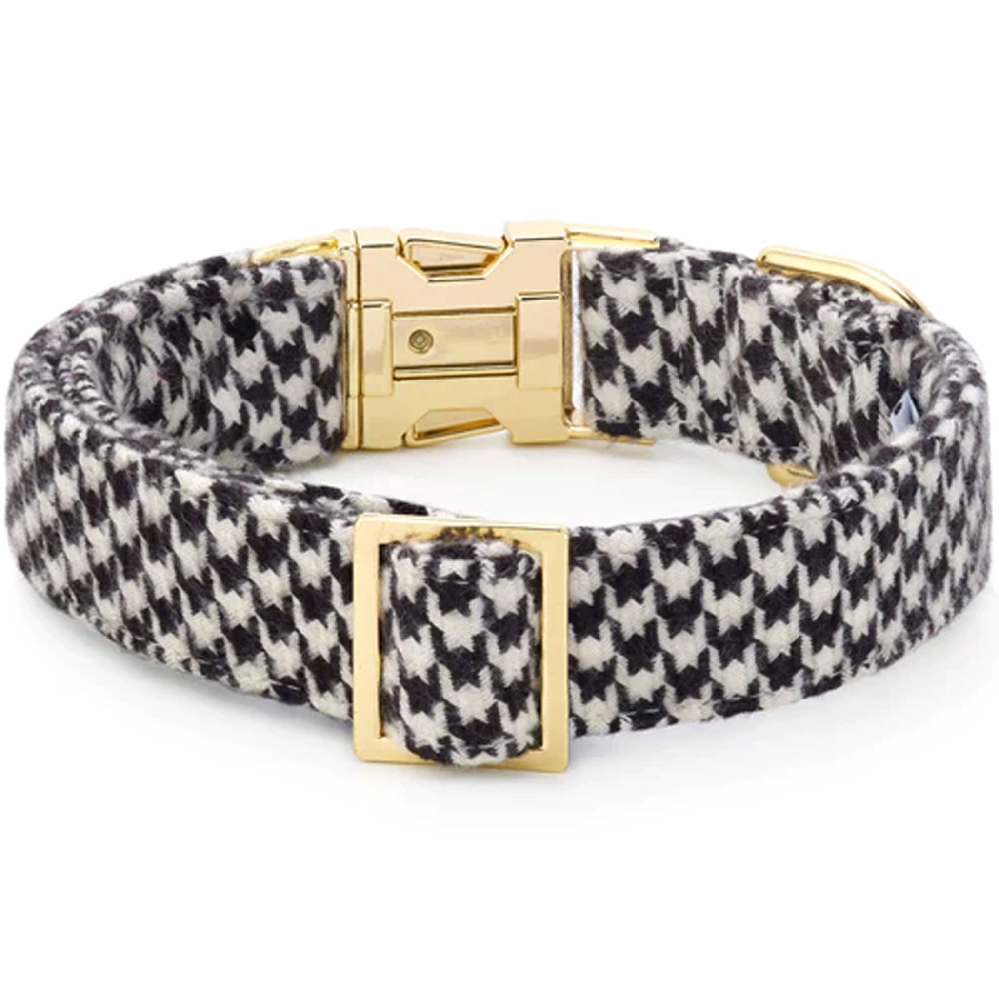 The Foggy Dog Collar - Houndstooth