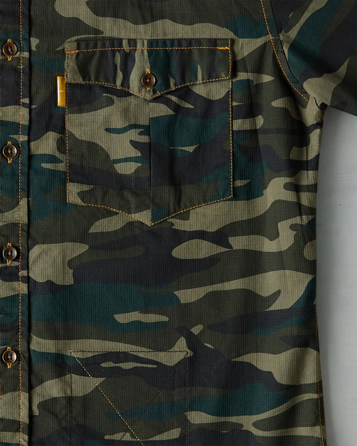 The Safari Bush Half Sleeve Shirt - Green