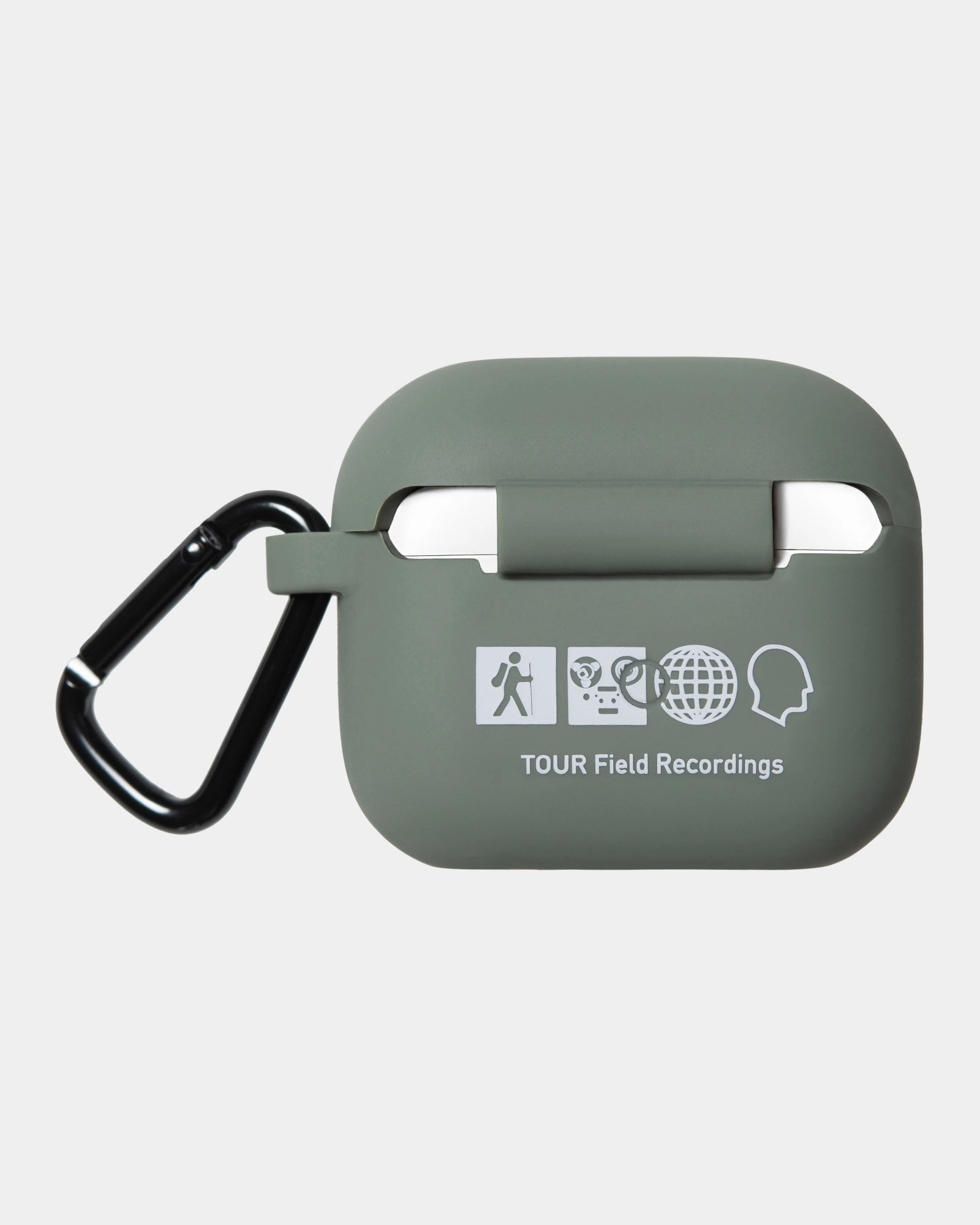 Tour Airpods Case | Smoke Green / Grey