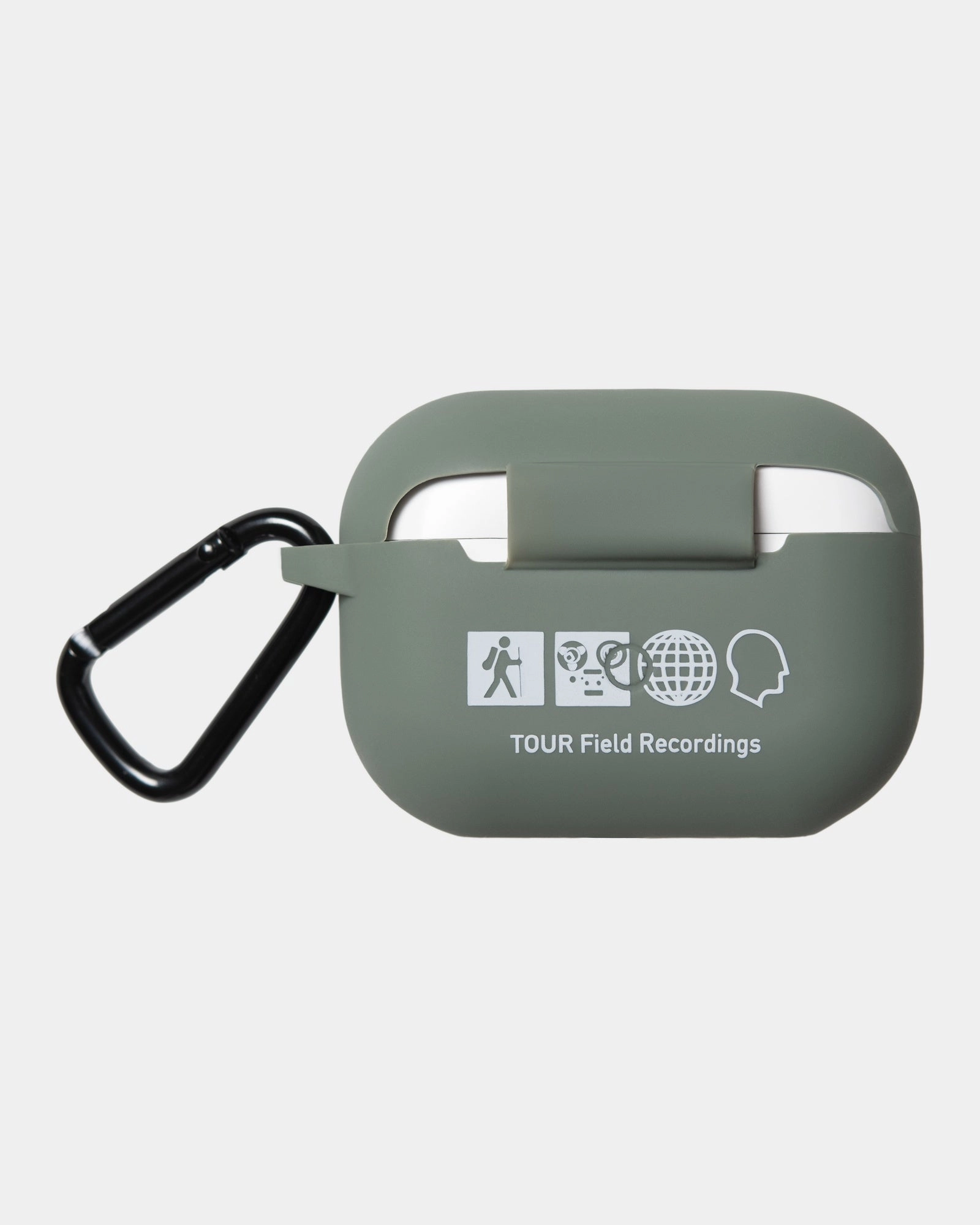 Tour Airpods Case | Smoke Green / Grey