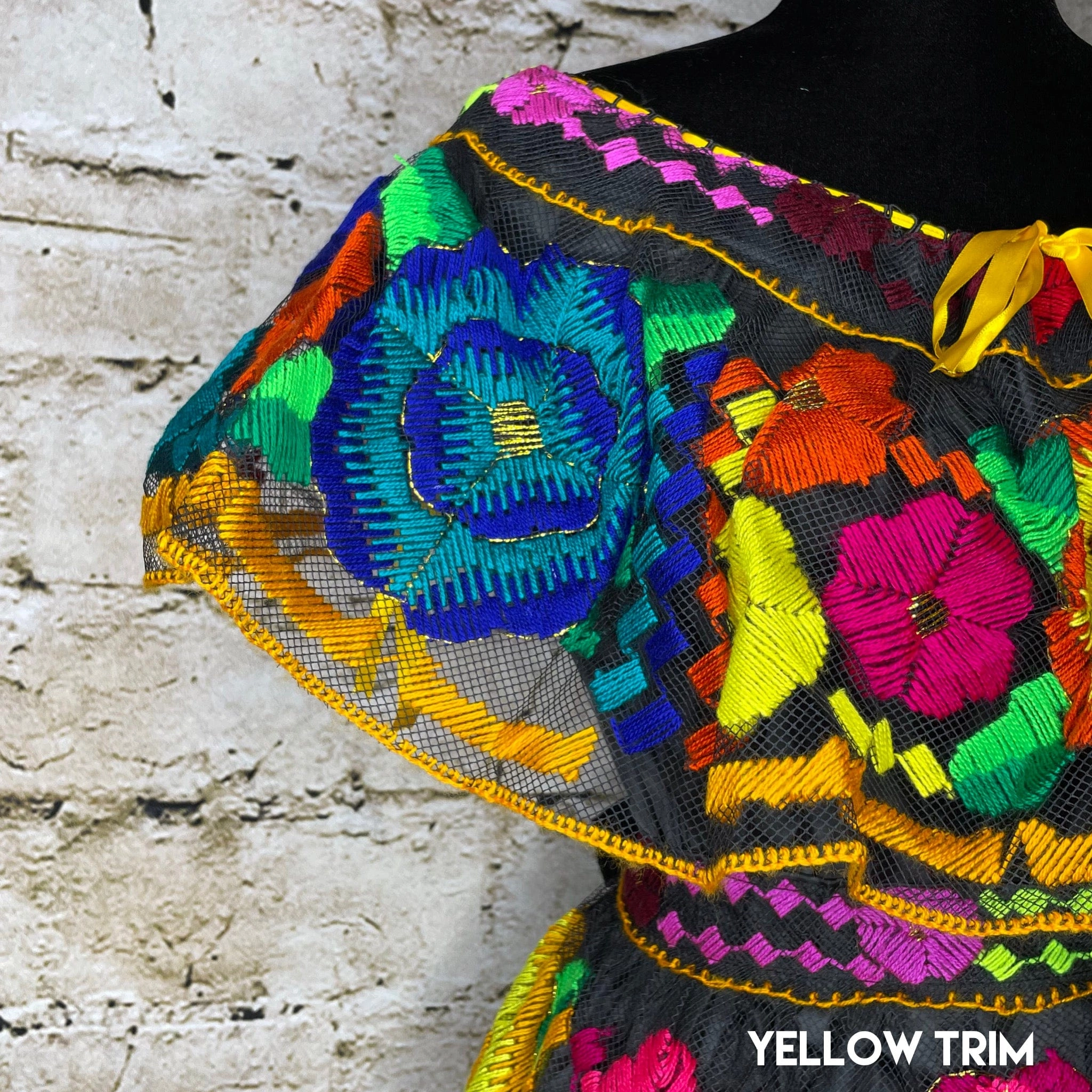 Traditional Chiapas de Corzo Dress - Adult