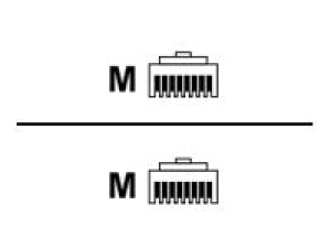 Ubiquiti UISP - Patch cable - RJ-45 (M) to RJ-45 (M) - 16.4 ft - outdoor - black UACC-CABLE-PATCH-OUTDOOR-5M-BK