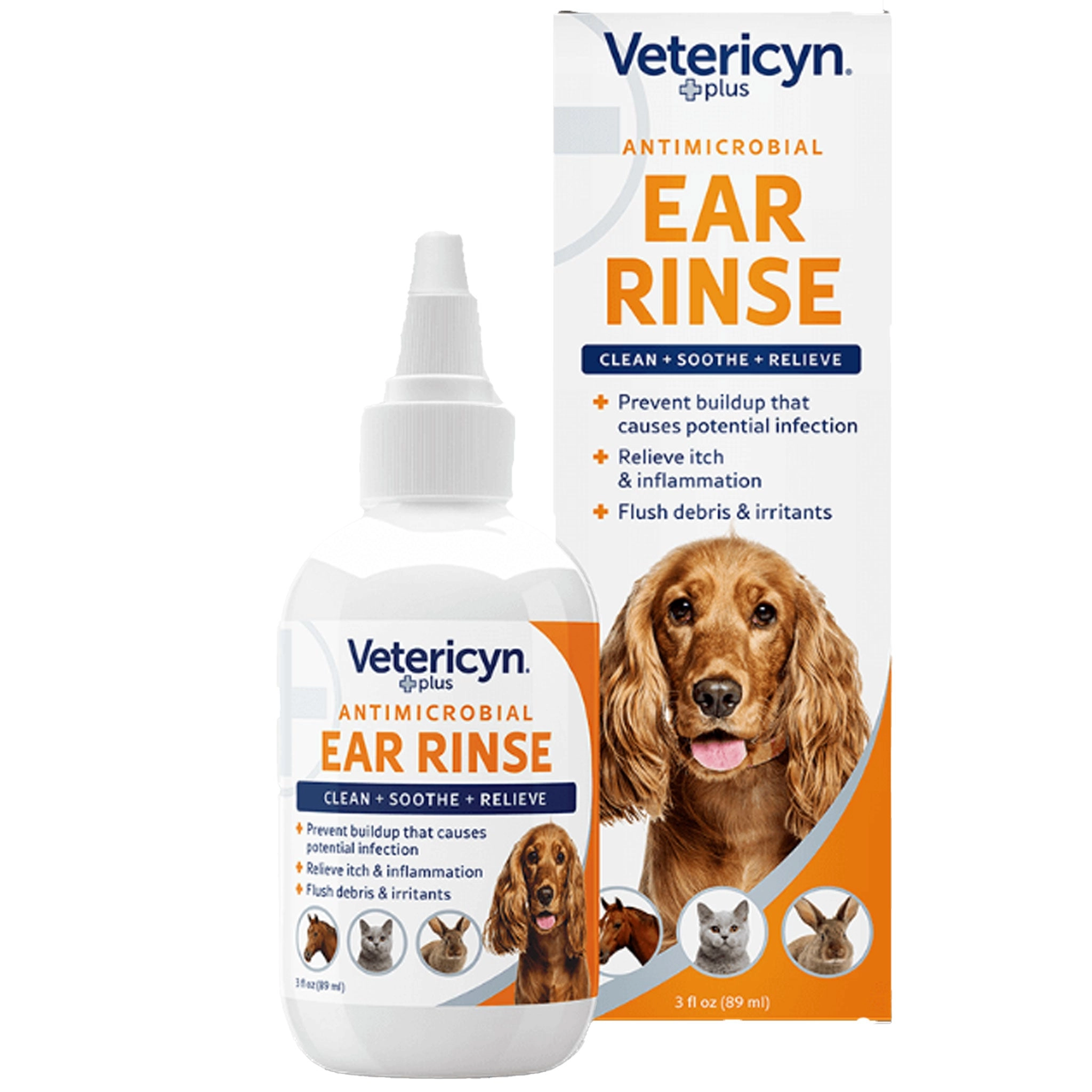 Vetericyn All Animal Ear Rinse - 3 oz