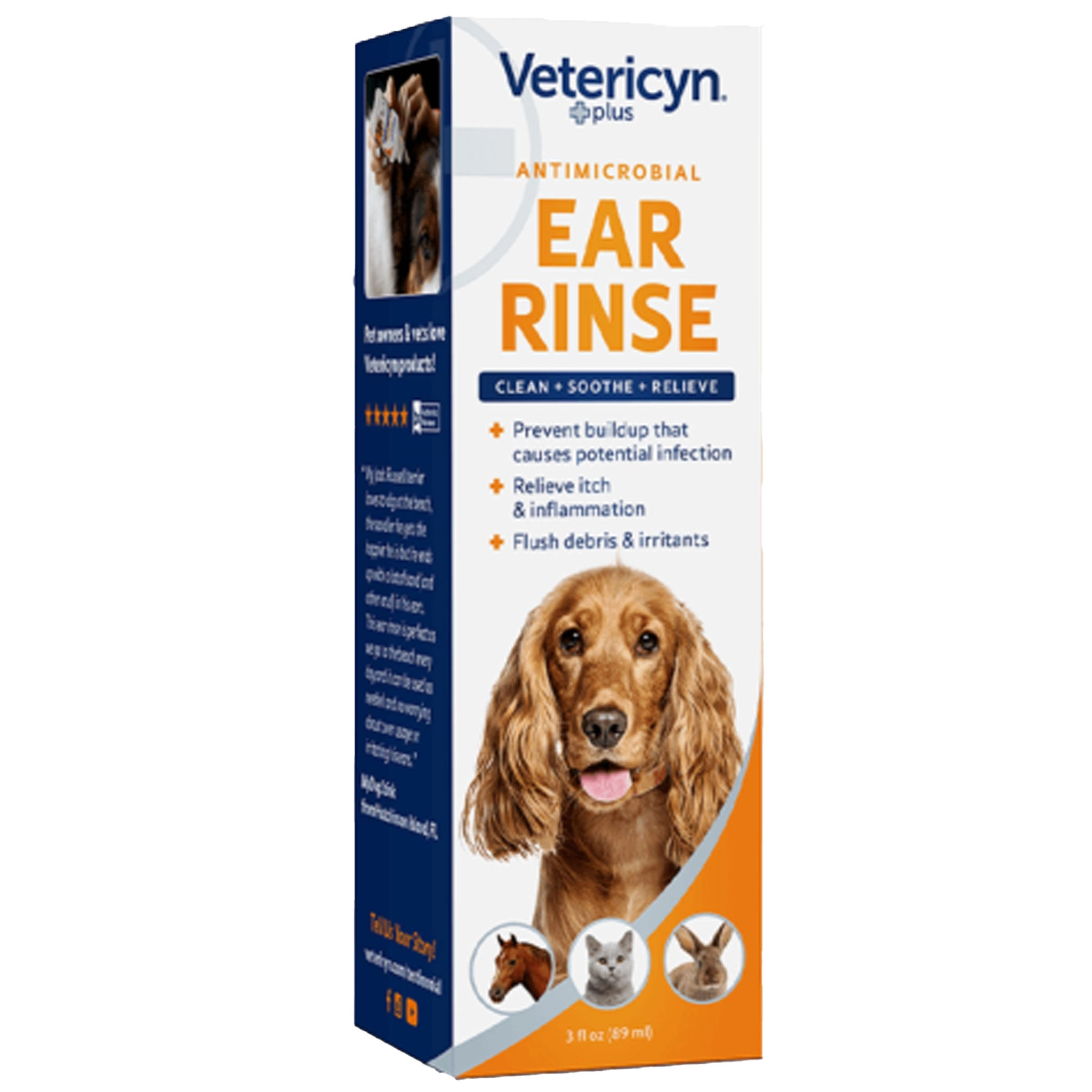 Vetericyn All Animal Ear Rinse - 3 oz