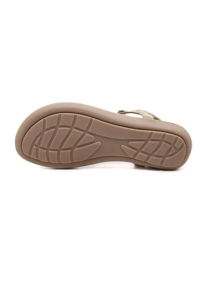 Women's Casual Beach Ankle T-Strap Thong Flip Flops Sandals