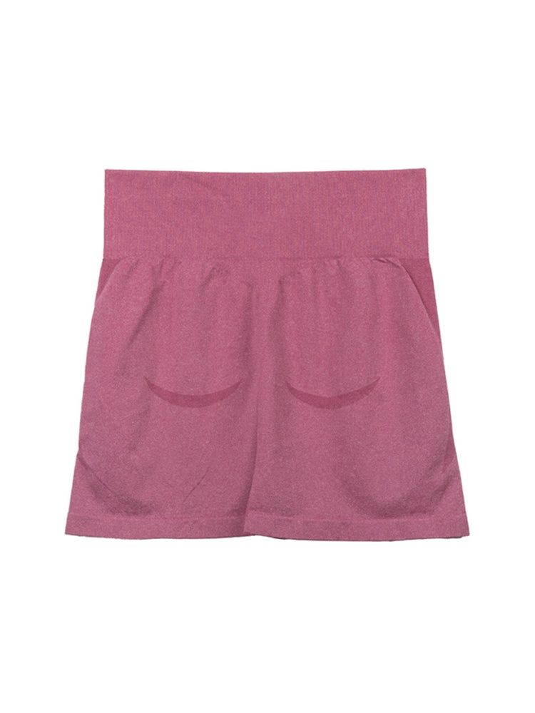 Women's High-Waisted Seamless Workout Shorts