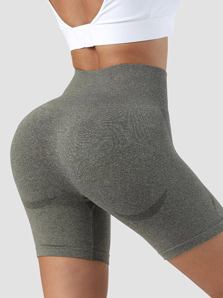 Women's High-Waisted Seamless Workout Shorts