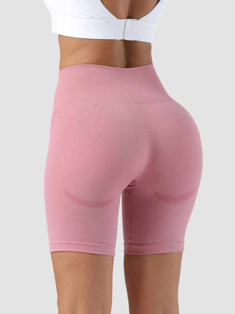 Women's High-Waisted Seamless Workout Shorts