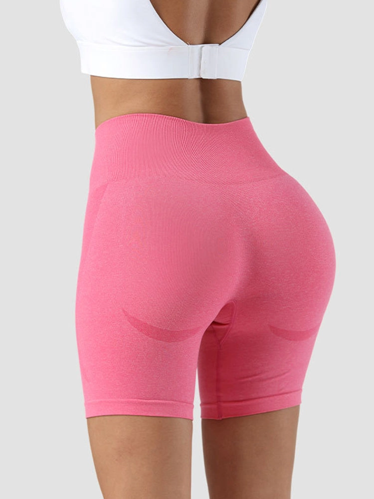 Women's High-Waisted Seamless Workout Shorts