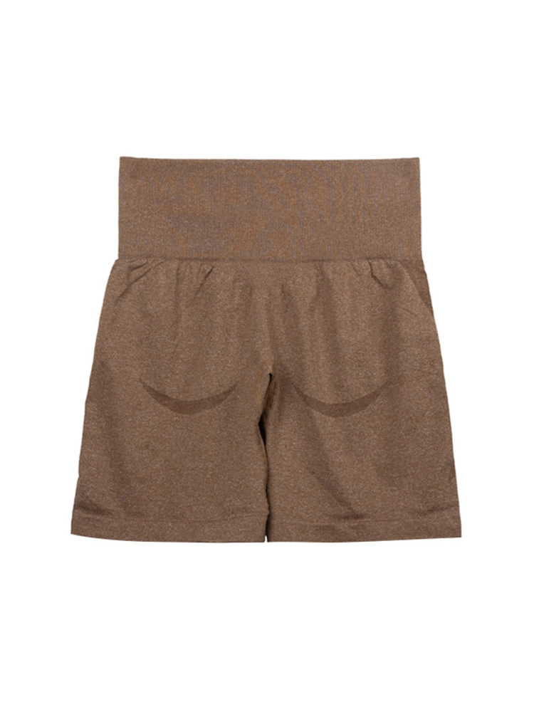 Women's High-Waisted Seamless Workout Shorts