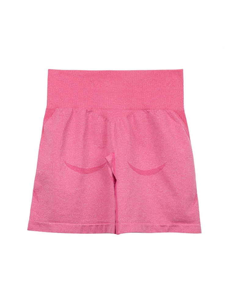 Women's High-Waisted Seamless Workout Shorts