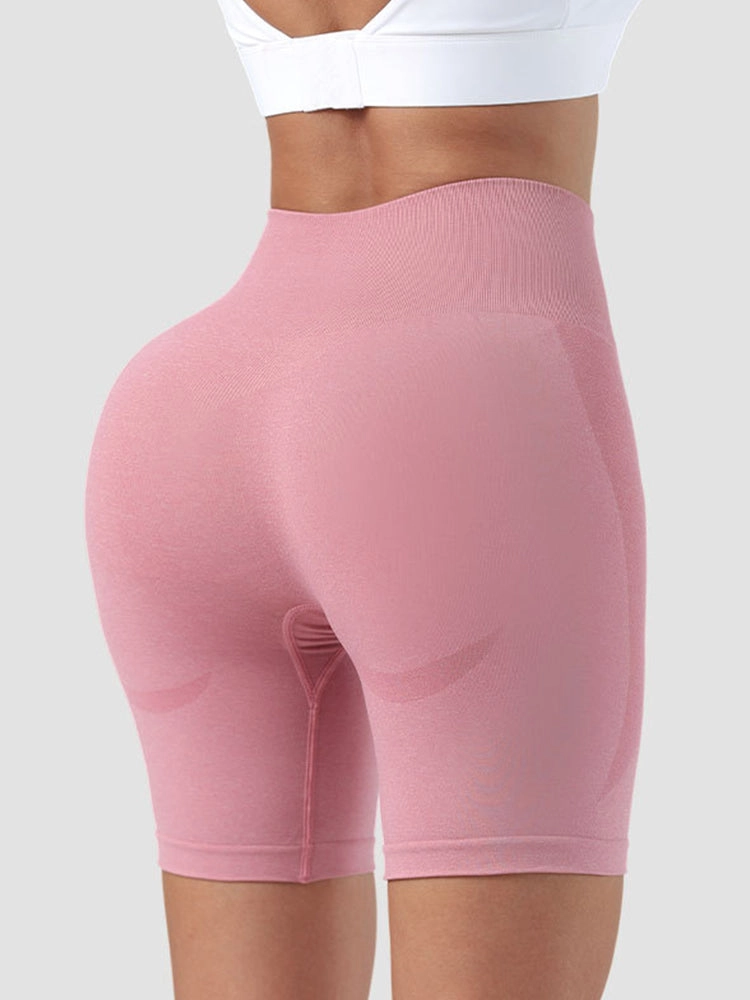 Women's High-Waisted Seamless Workout Shorts