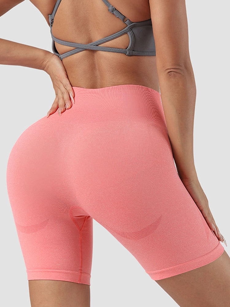 Women's High-Waisted Seamless Workout Shorts