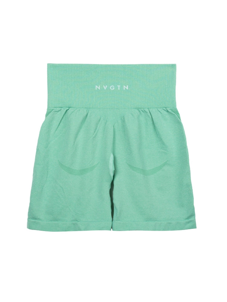 Women's High-Waisted Seamless Workout Shorts