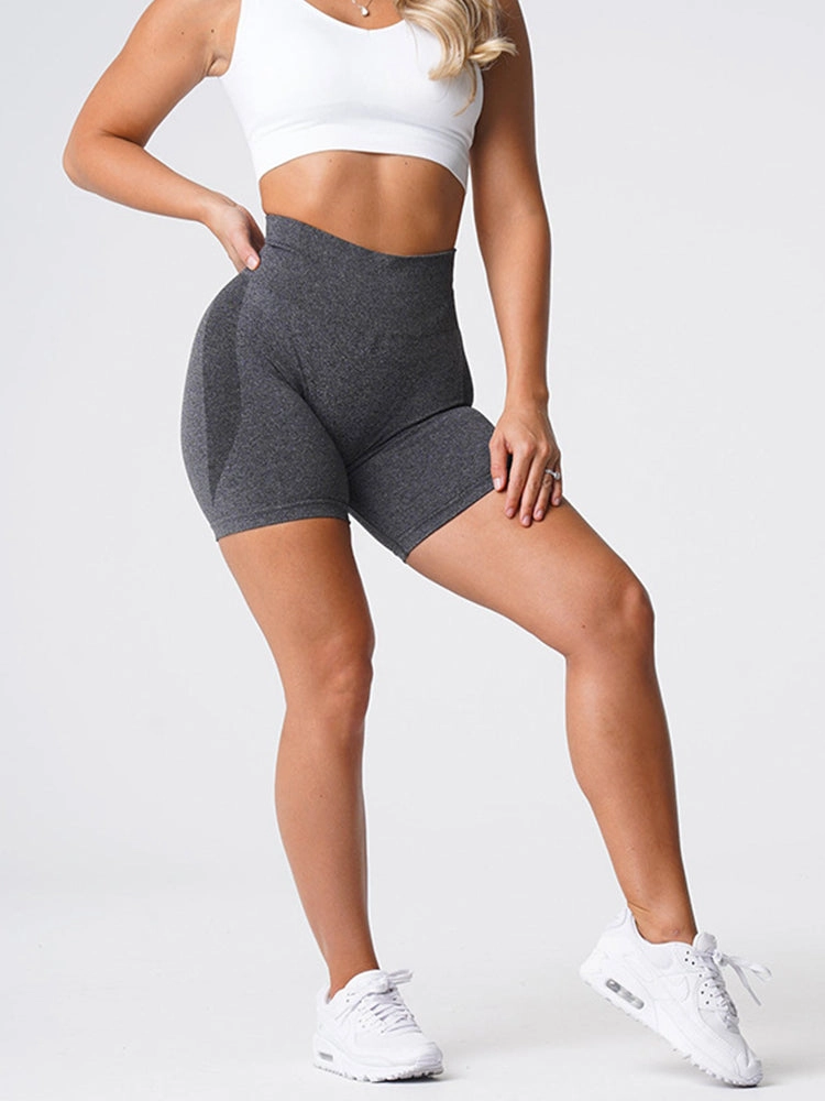 Women's High-Waisted Seamless Workout Shorts