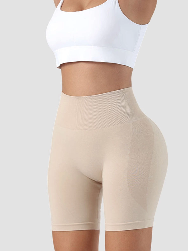 Women's High-Waisted Seamless Workout Shorts