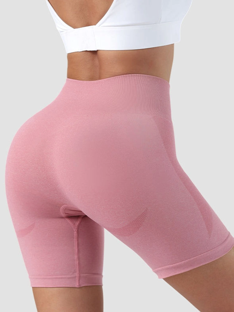 Women's High-Waisted Seamless Workout Shorts