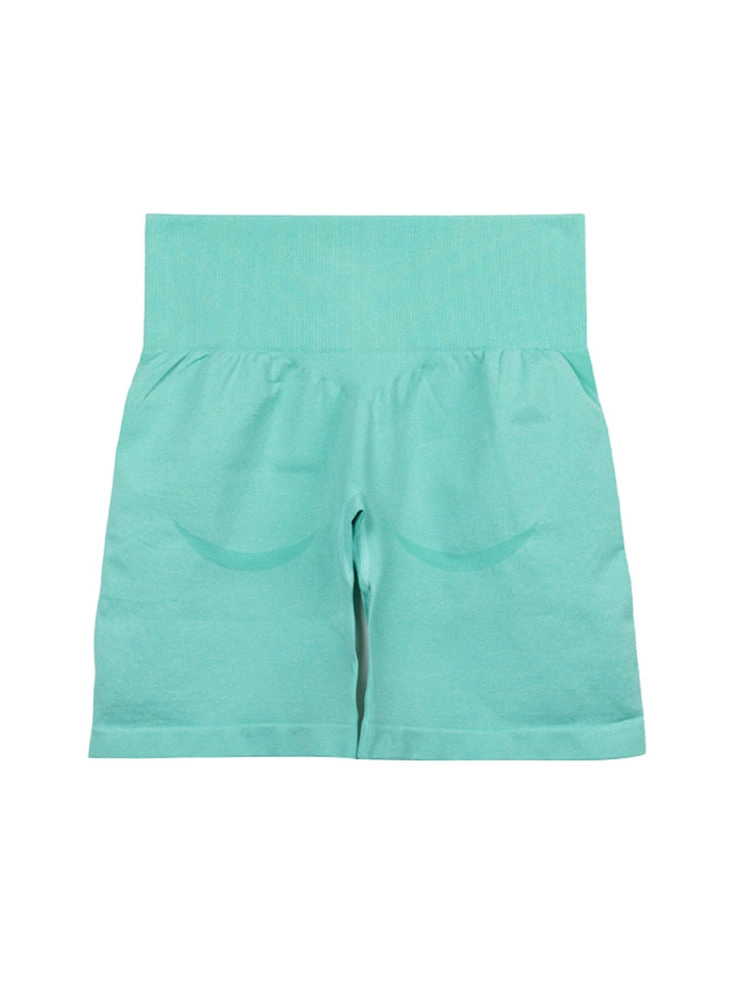 Women's High-Waisted Seamless Workout Shorts