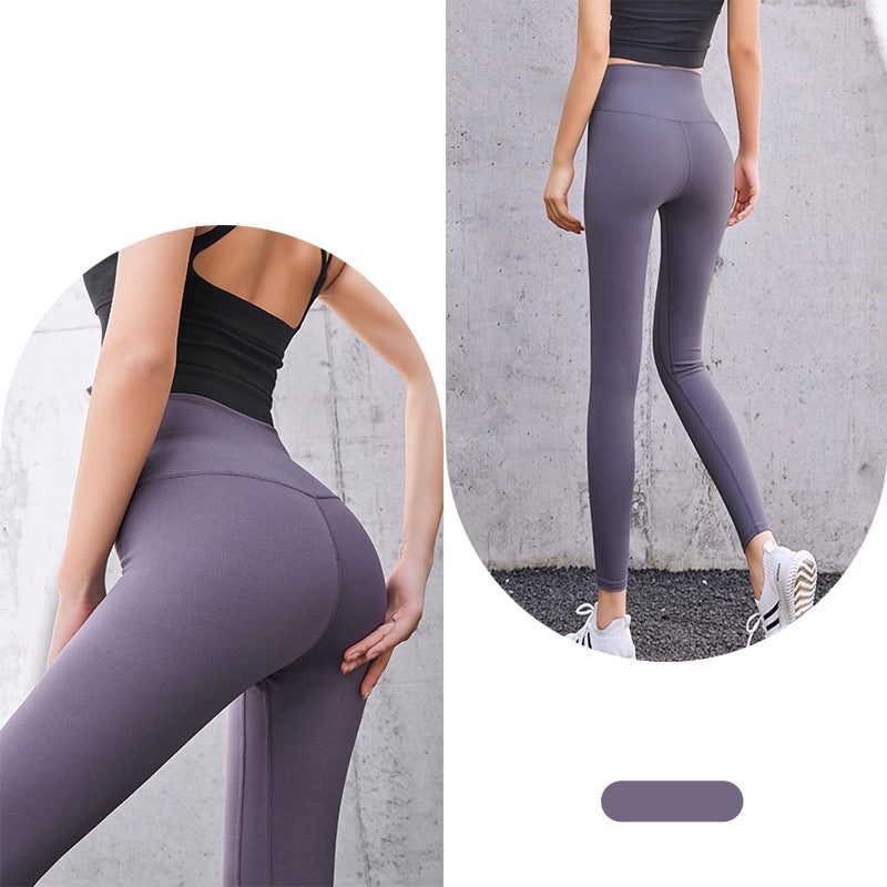 Women's High Waisted Tummy Control Leggings Workout Yoga Pants